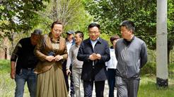 新疆文旅投党委副书记、总经理刘让群到霍尔果斯市调研交流