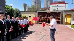 企业资讯｜新旅建设公司参观中国工农红军西路军总支队纪念馆